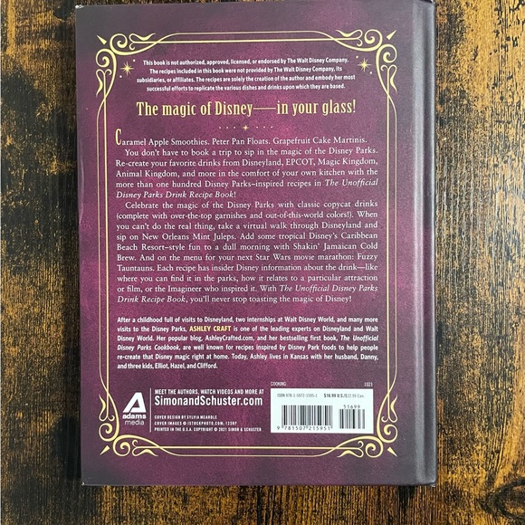 The Unofficial Disney Parks Drink Recipe Book - Picture 3 of 10